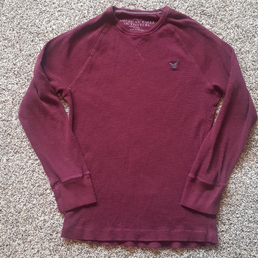 Men's American Eagle Long Sleeve Thermal Tee